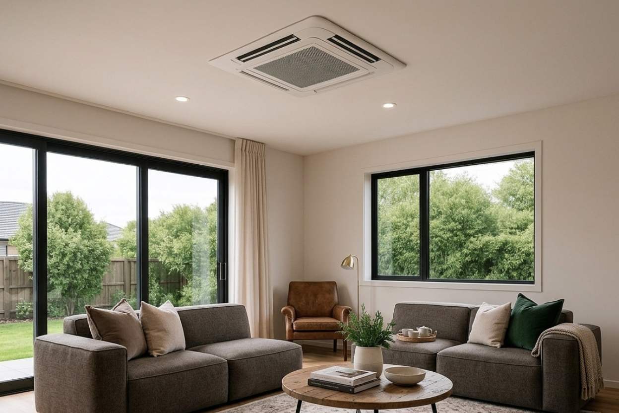 New build and renovation heat pump installation Takapuna